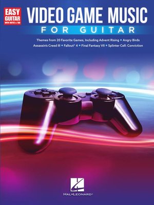 cover image of Video Game Music for Guitar Songbook